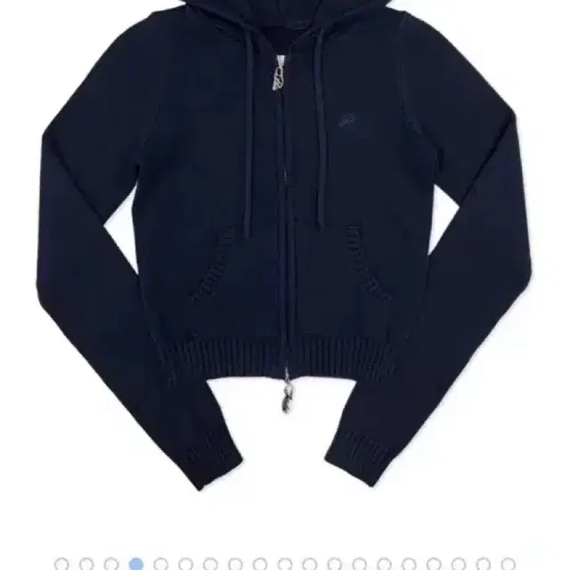 페일제이드Cotton Knit Hooded Zip-up - Simple