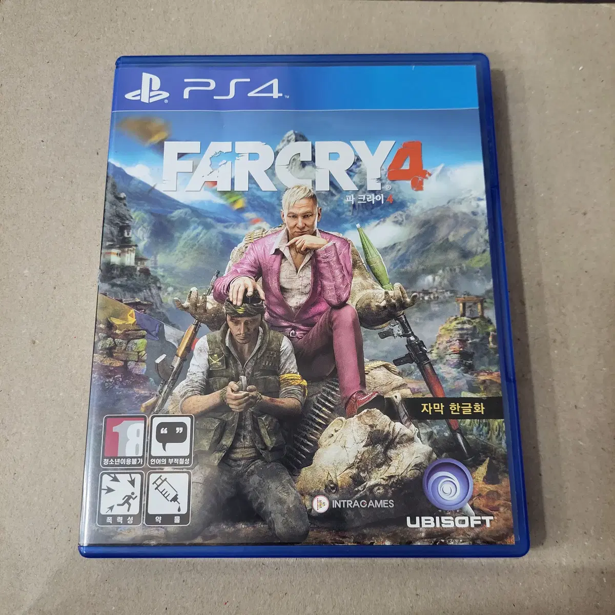 [중고] PS4 파크라이4/한글/FPS/액션/서바이벌/far cry 4