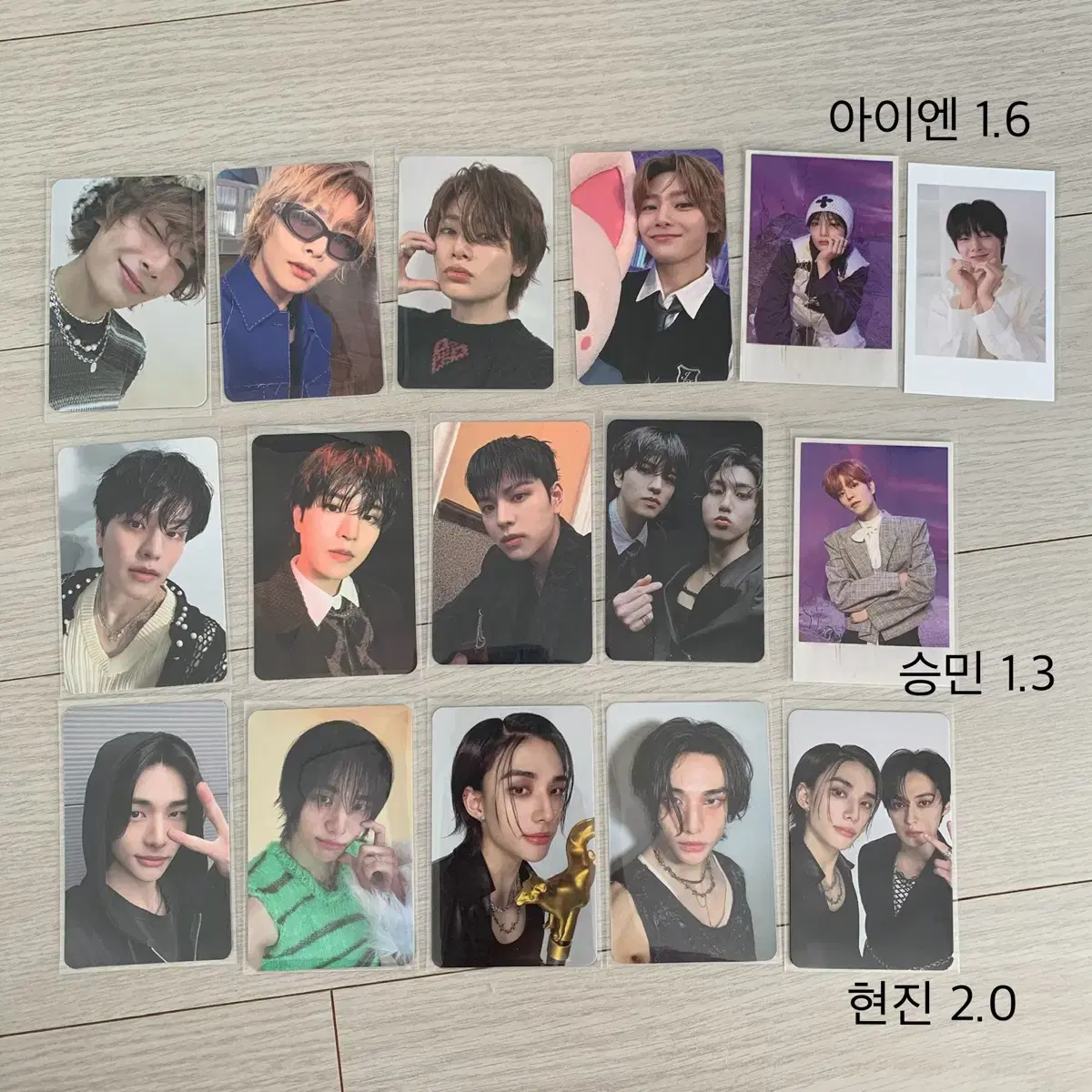 Skz straykids hyunjin seungmin i.n Jungin Eight photocard ld Unreleased Photocard