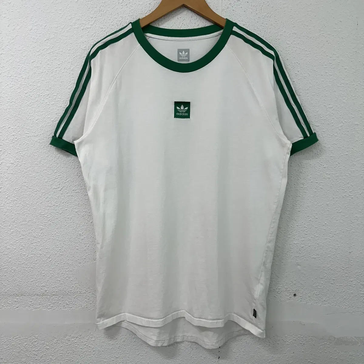 [3XL] 아디다스 남성 삼선 캘리 센터로고 반팔티 N3146