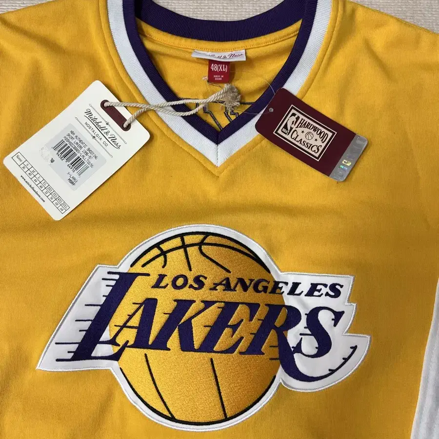 NBA 미첼앤네스 어센틱 LA Lakers 코비 슈팅셔츠 XL