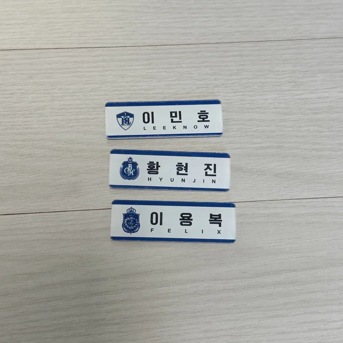 SKZ Busan Magic School pop up pre-order benefit Name Badge