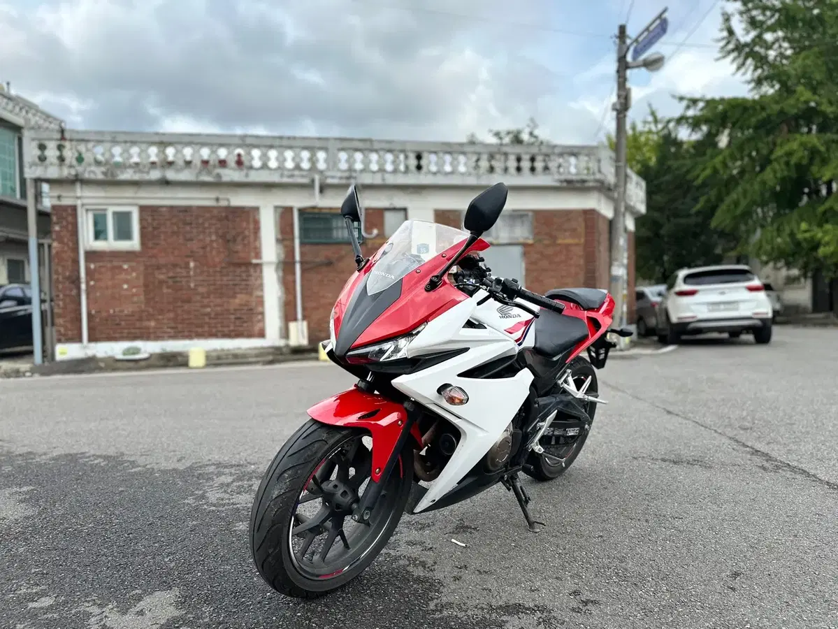 혼다 Cbr 500r 16년 슬립온 머플러 구변완료