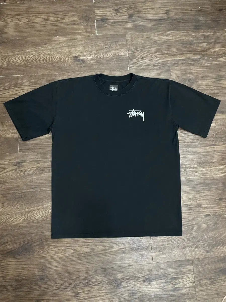 스투시 stussy 반팔티 블랙