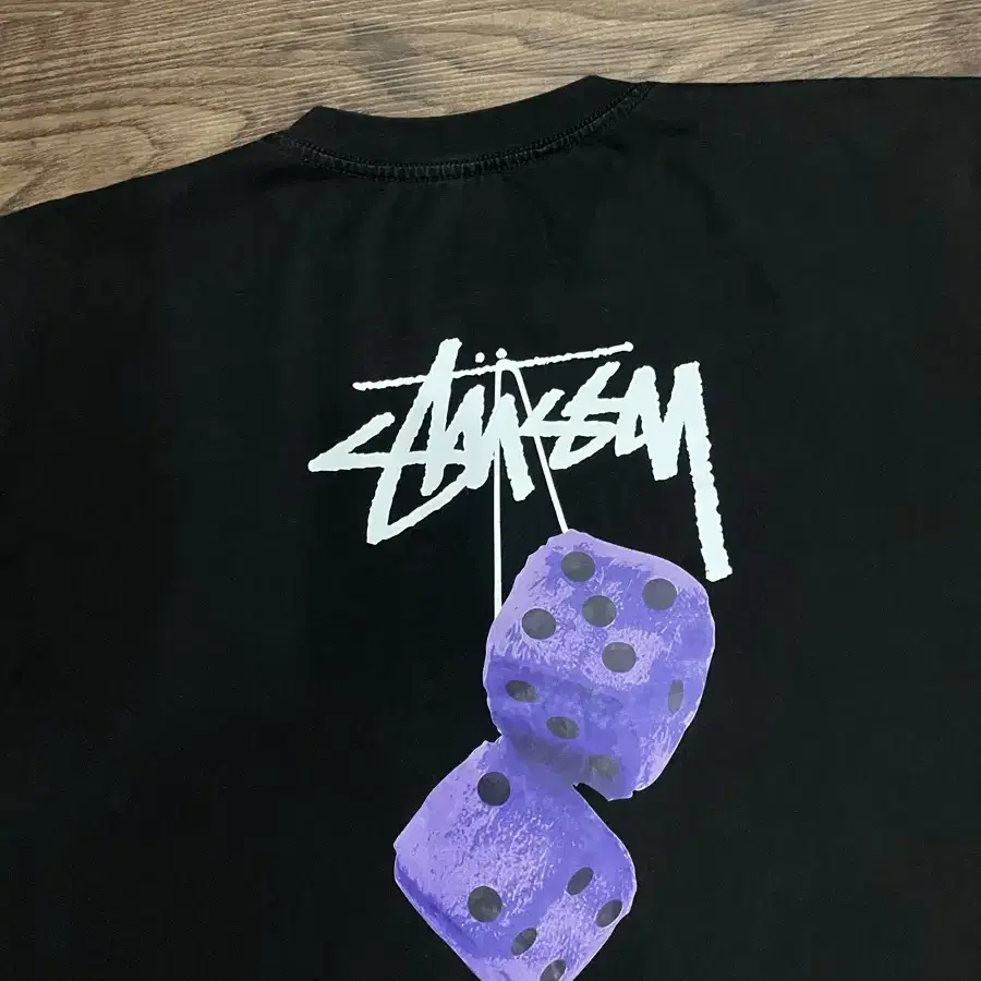 스투시 stussy 반팔티 블랙