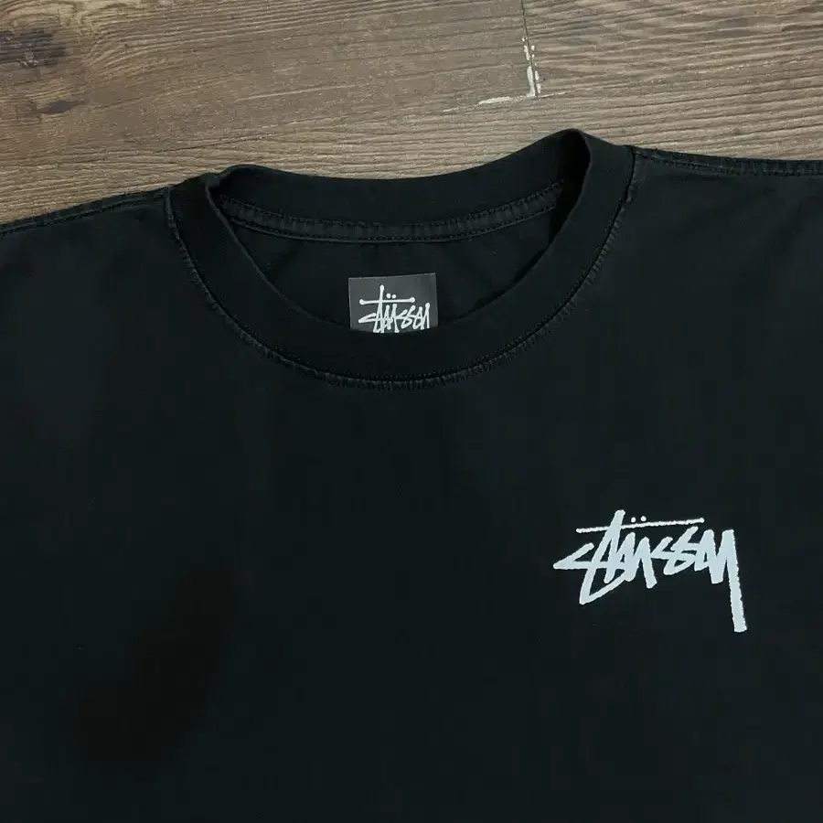 스투시 stussy 반팔티 블랙