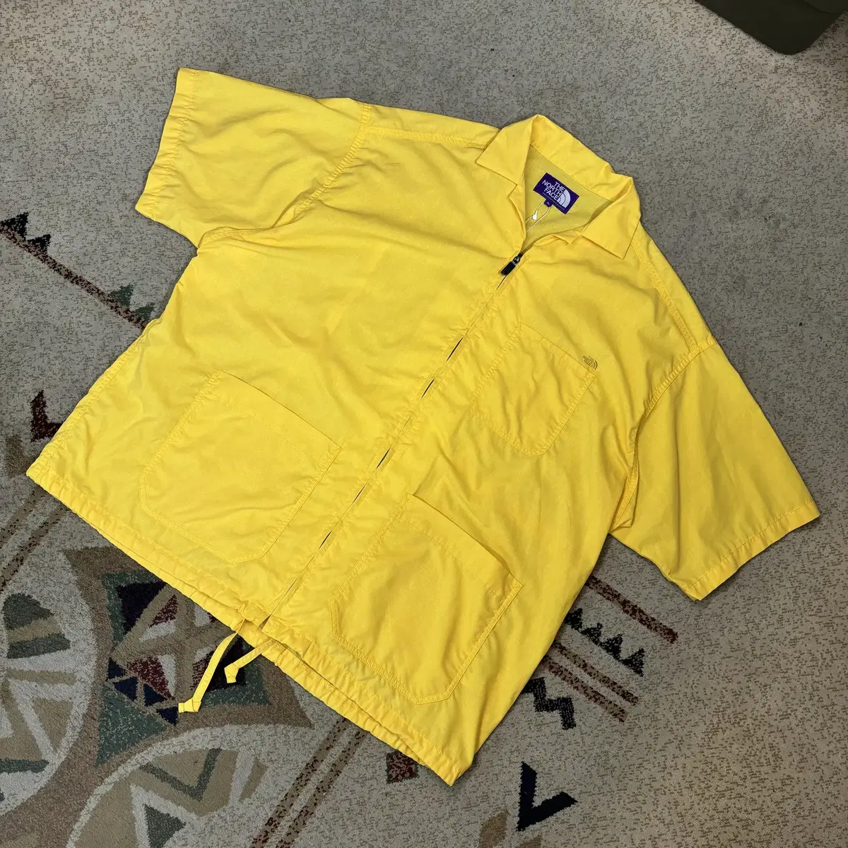 The North Face purple label short sleeve shirt jacket