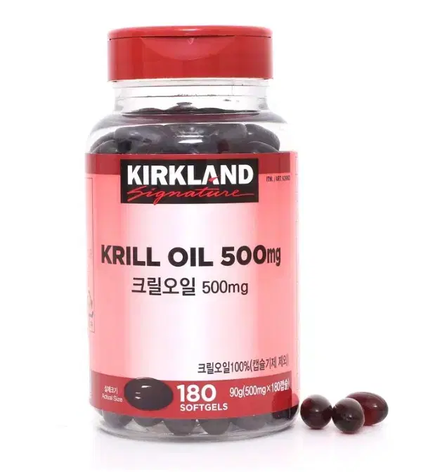 커클랜드 시그니춰 크릴오일 500mg x 180