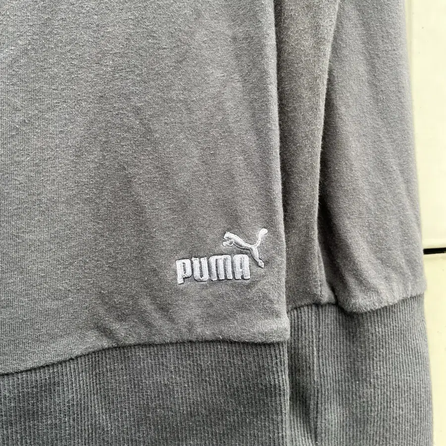 푸마 올드스쿨 배색 후드집업 Puma