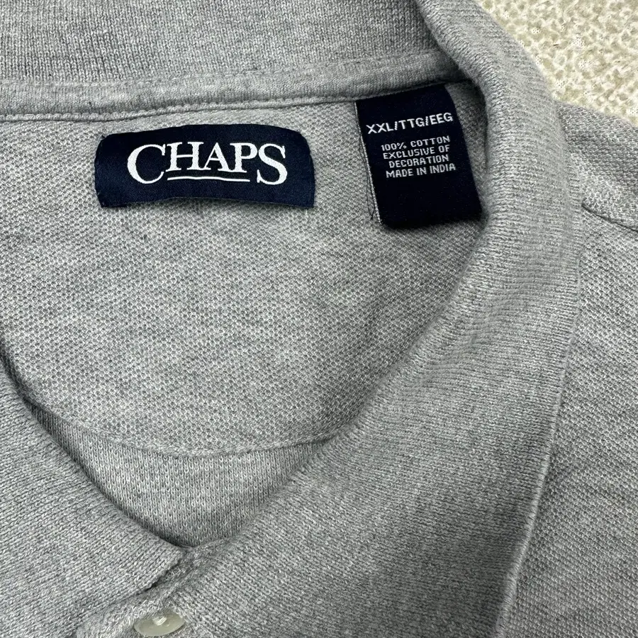 CHAPS 카라 반팔T 2XL