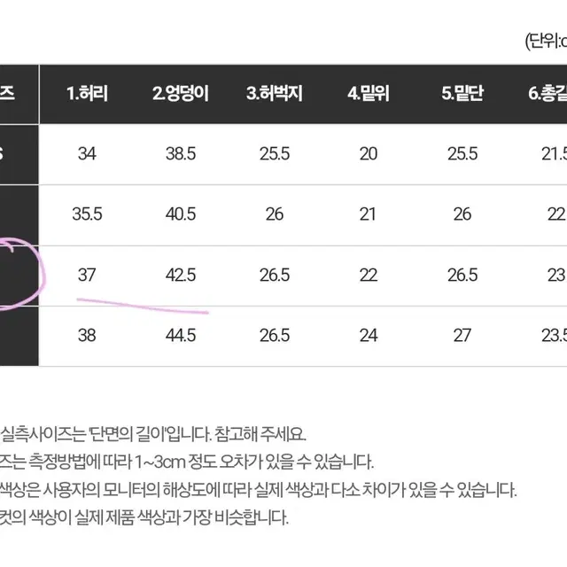 로우라이즈 데님 반바지