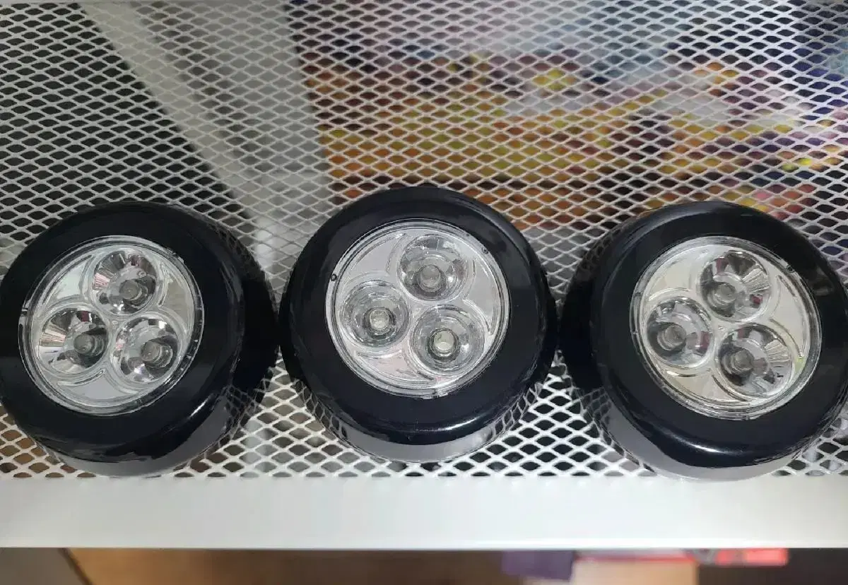 [정품] 이케아 피규어등 터치등 센서등 LED 3세트