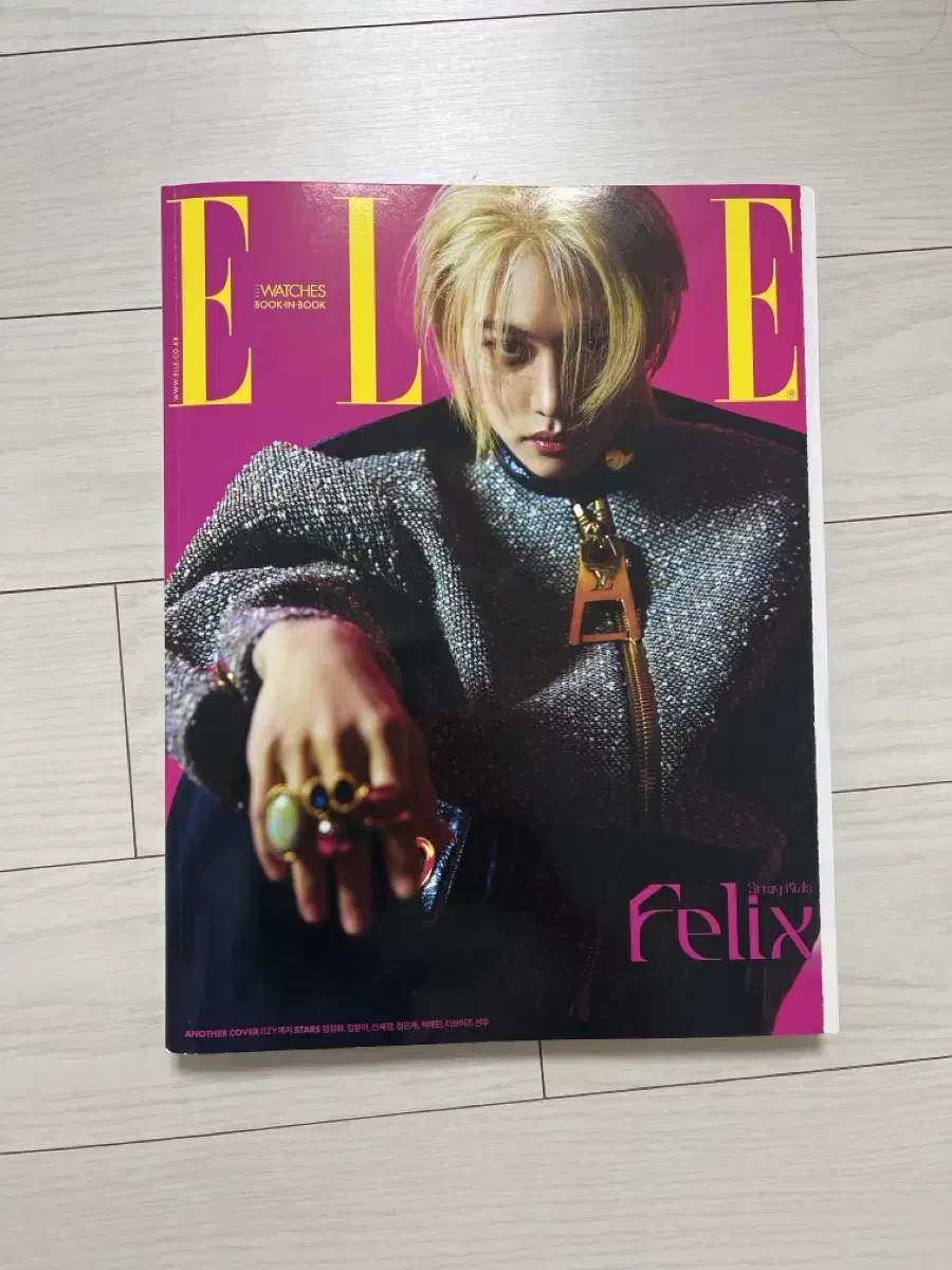 Straykids felix L'il magazine SKZ skz Yongbok in the May 23 issue.