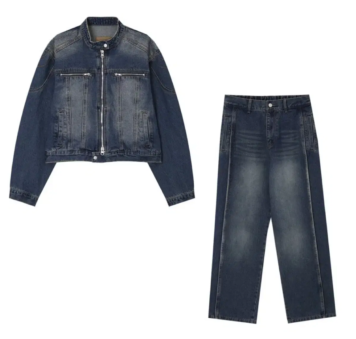 Rider Denim Set (New Product, Specially Made in the Denim Process)