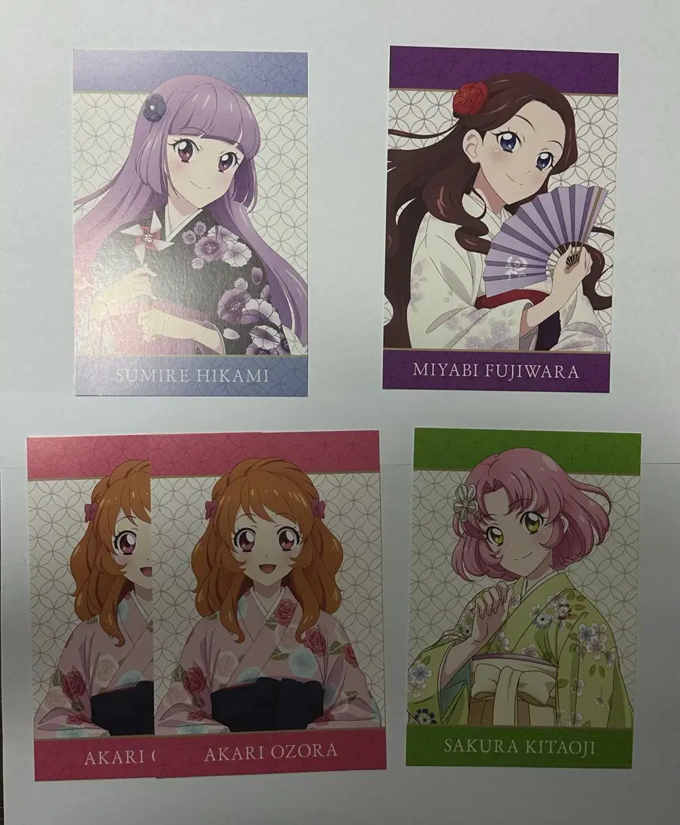 I.M. Star Aikatsu Hanayasaki Collaboration Postcard