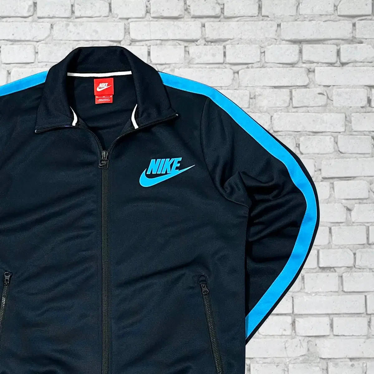 (1159) Nike Vintage Jersey Bloo/Black M