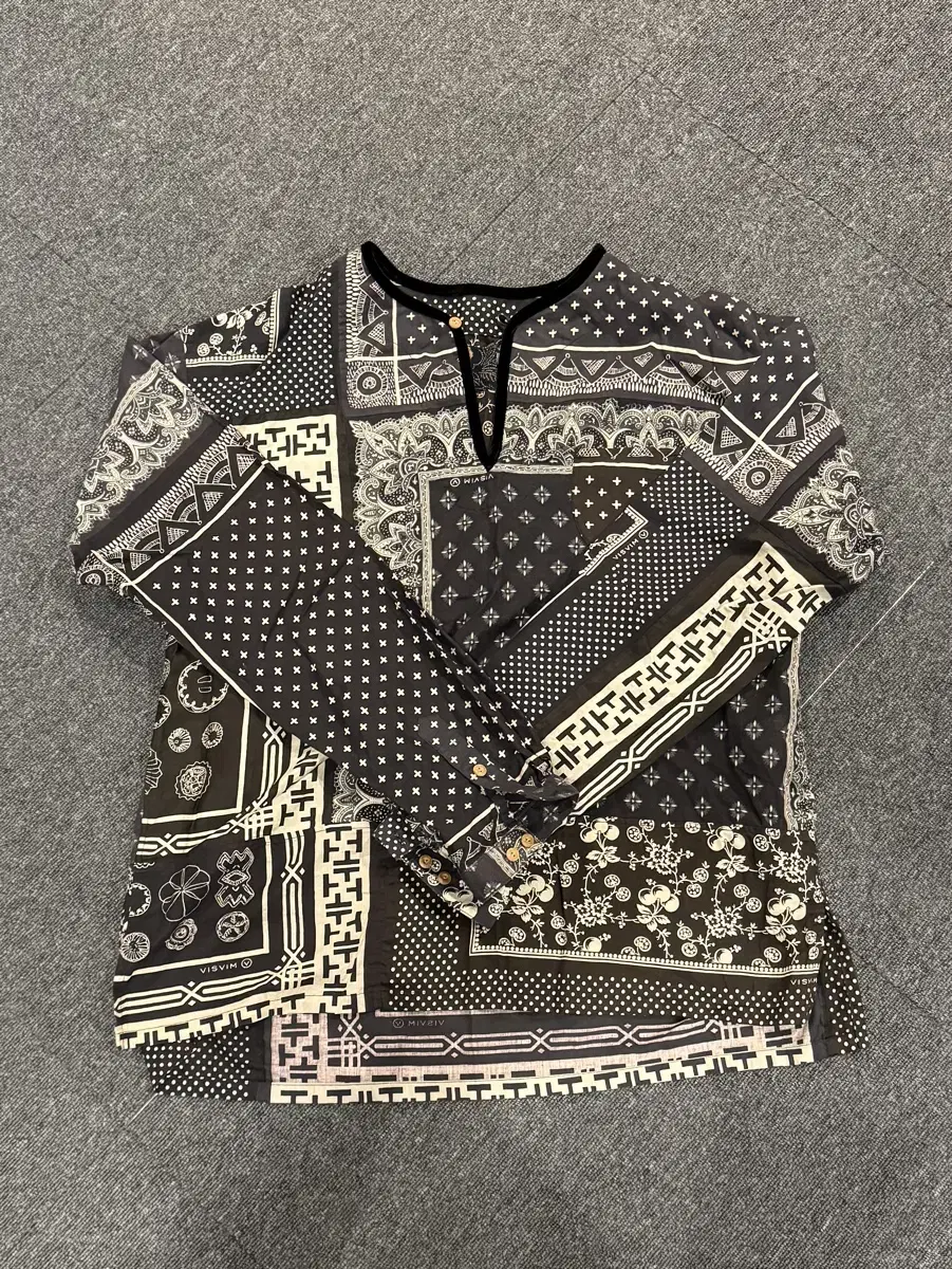 visvim i.c.t tunic p.o shirt bandana 4