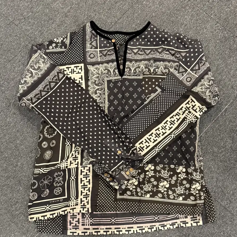 VISVIM I.C.T TUNIC P.O SHIRT BANDANA 4