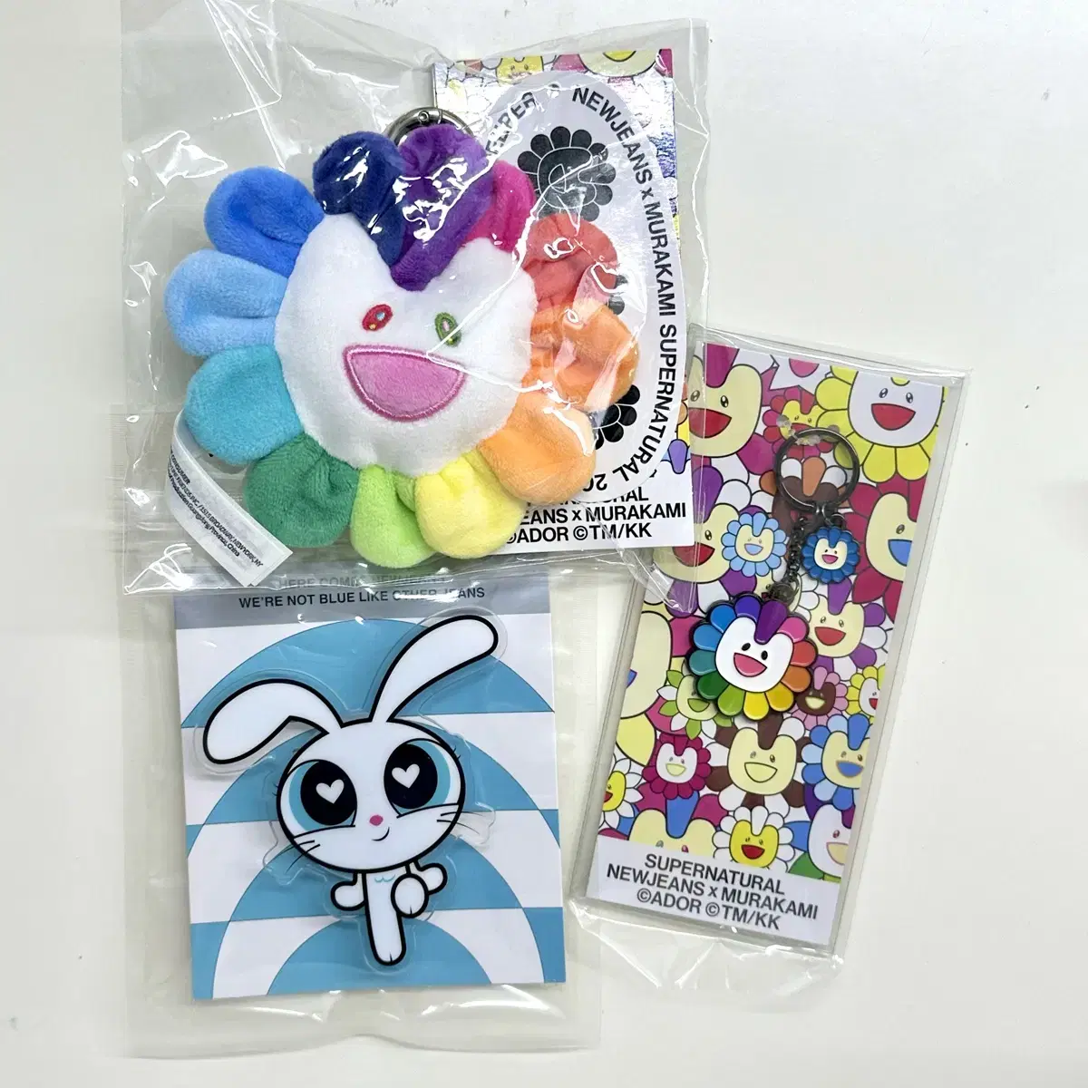 New Jeans Murakami Flower Keyring, Powerpuff Girls Collaboration