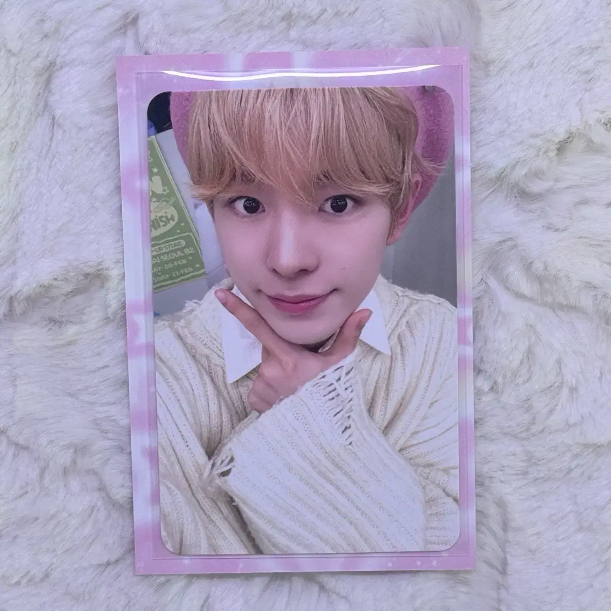 엔시티 위시 유우시 위츄 쿠션 포카