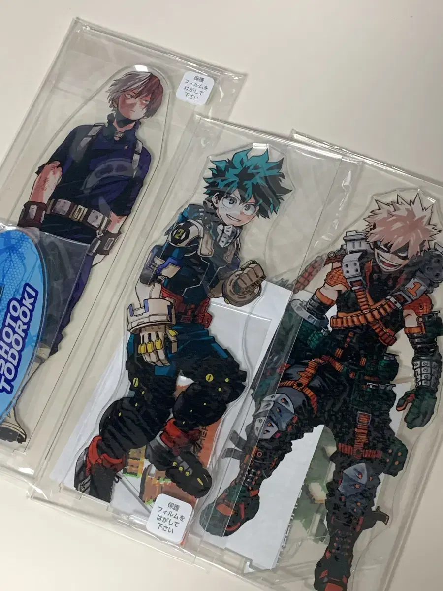 Hiroaka Mega acrylic Bakugo Todoroki Midoriya Bulk