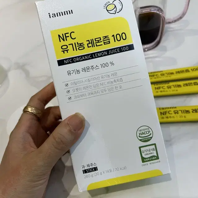 유기농 NFC 레몬즙100 14포