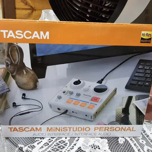 인터넷방송 TASCAM 미니스튜디오 퍼소날 US-32 오디오 인터페이스