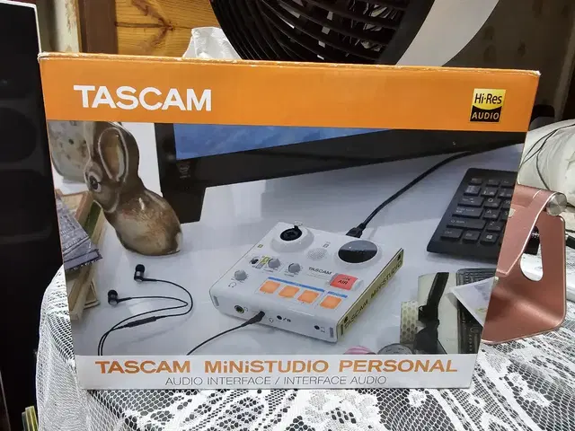 인터넷방송 TASCAM 미니스튜디오 퍼소날 US-32 오디오 인터페이스