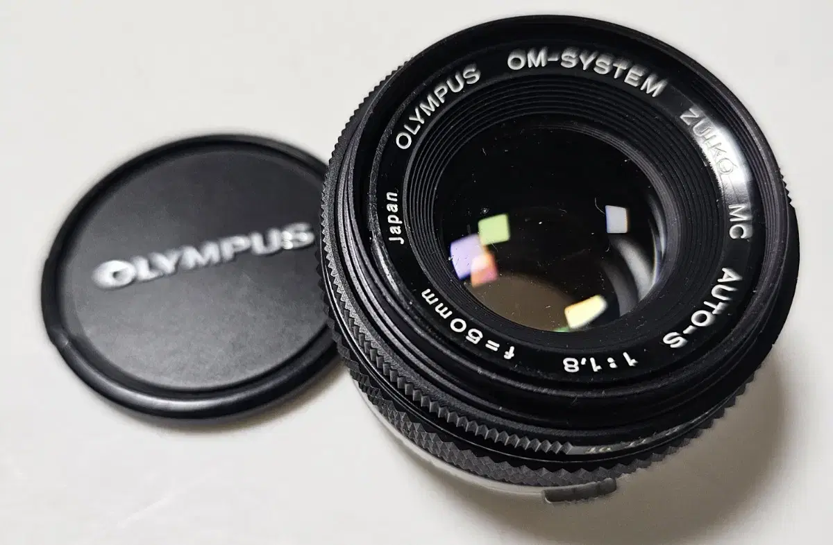 렌즈 Olympus OM-system zuiko MC auto-s 1.8