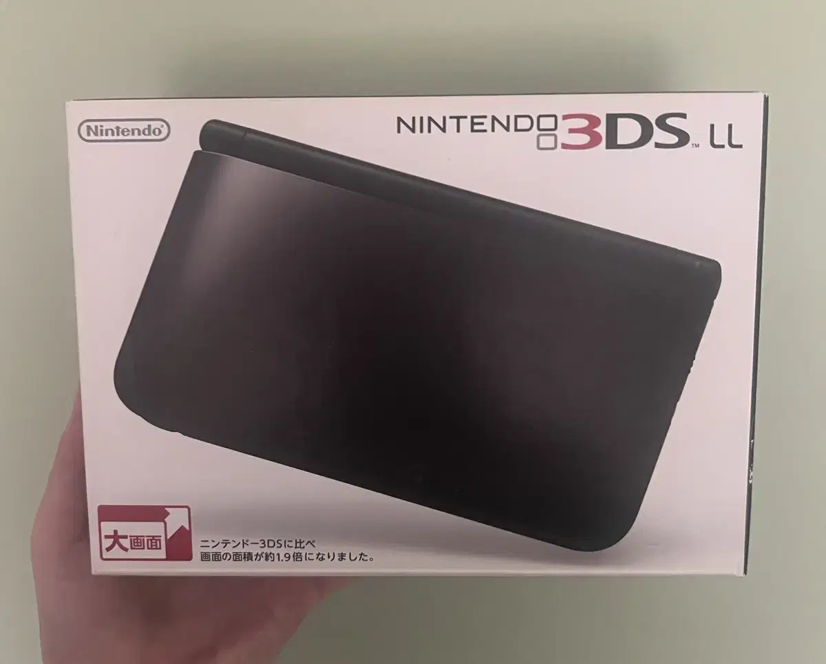 닌텐도 3ds ll(xl) 블랙 풀박 판매