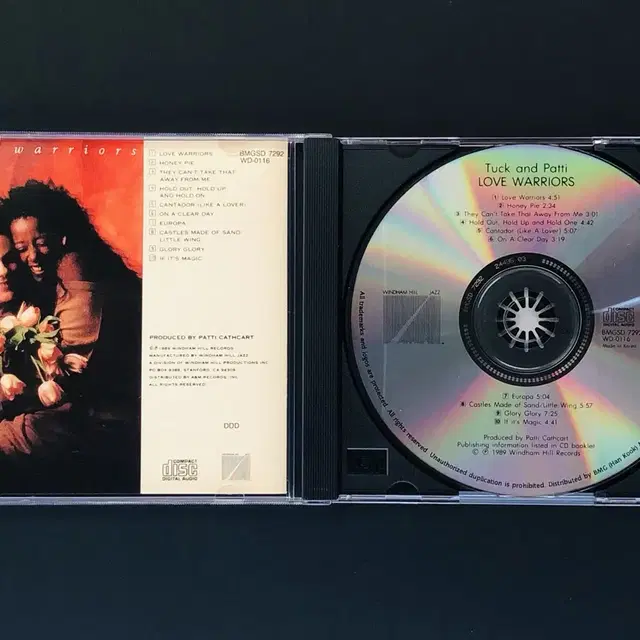 [CD중고] Tuck & Patti / Love Warriors