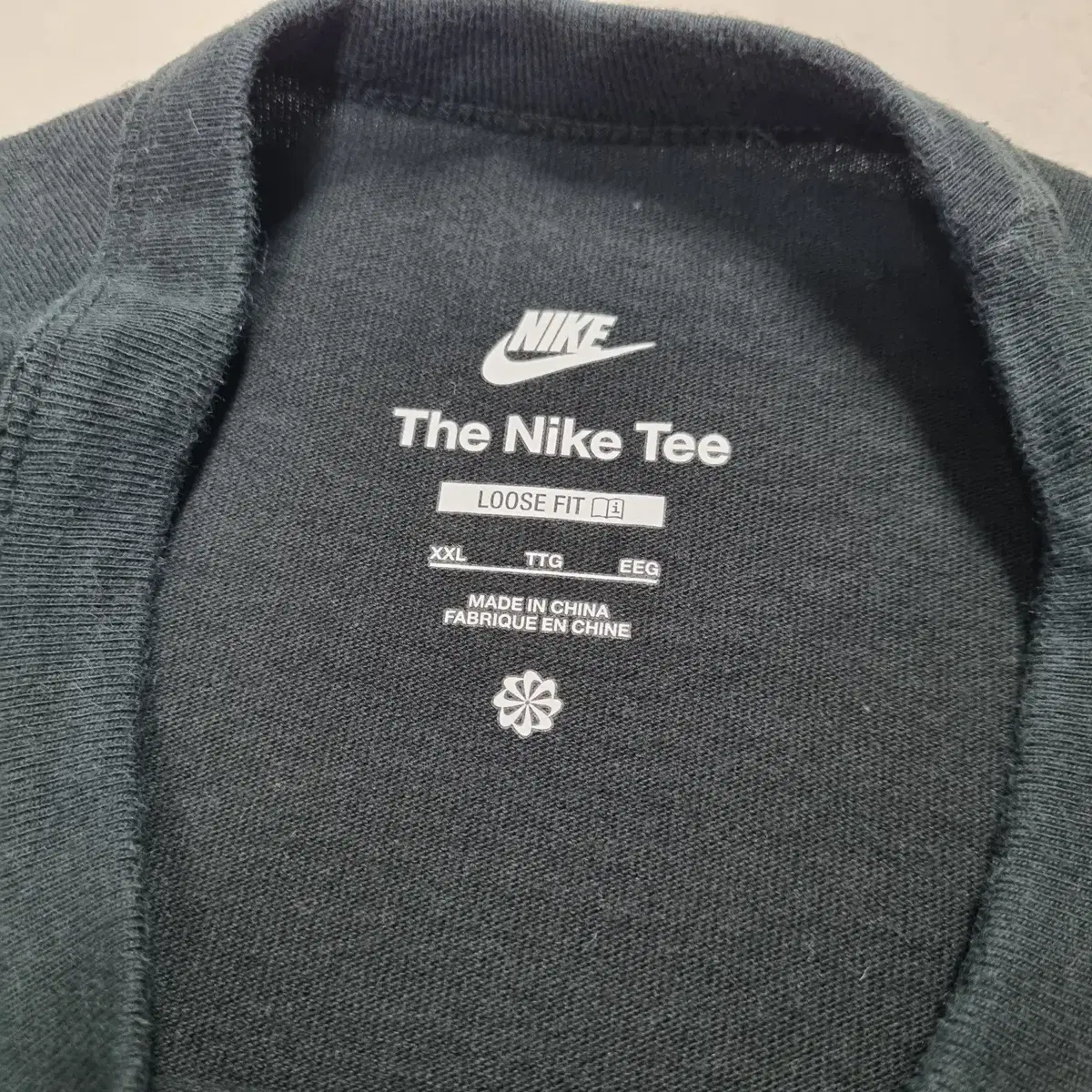 나이키 nsw 센터스우시 반팔티 블랙 - XXL  NIKE 투엑라 티셔츠