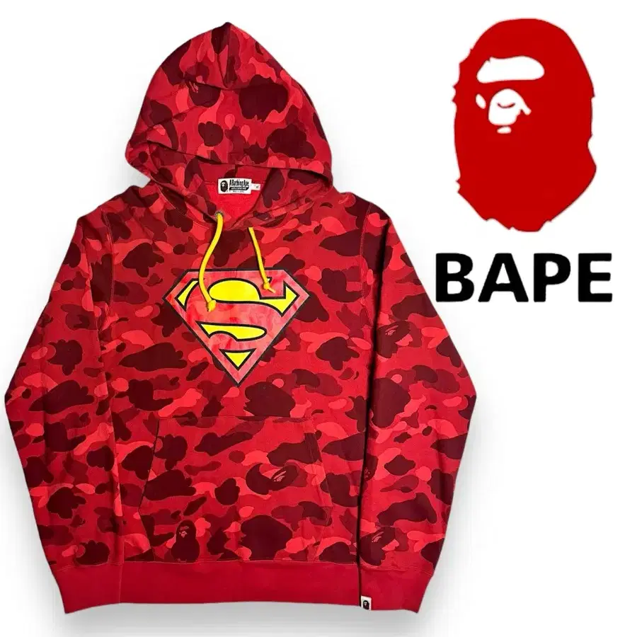 A BATHING APE x DC COMICS - RED CAMO