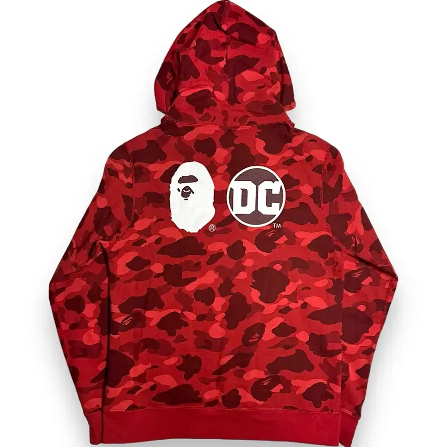 A BATHING APE x DC COMICS - RED CAMO