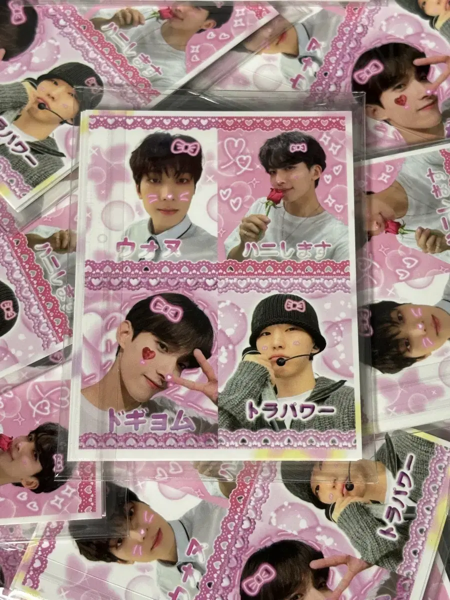 3+1!!)SEVENTEEN wonwoo jeonghan dk hoshi unofficial goods purikura Sells