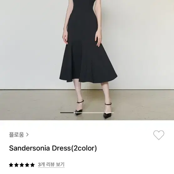 플로움 Sandersonia dress xs 새상품