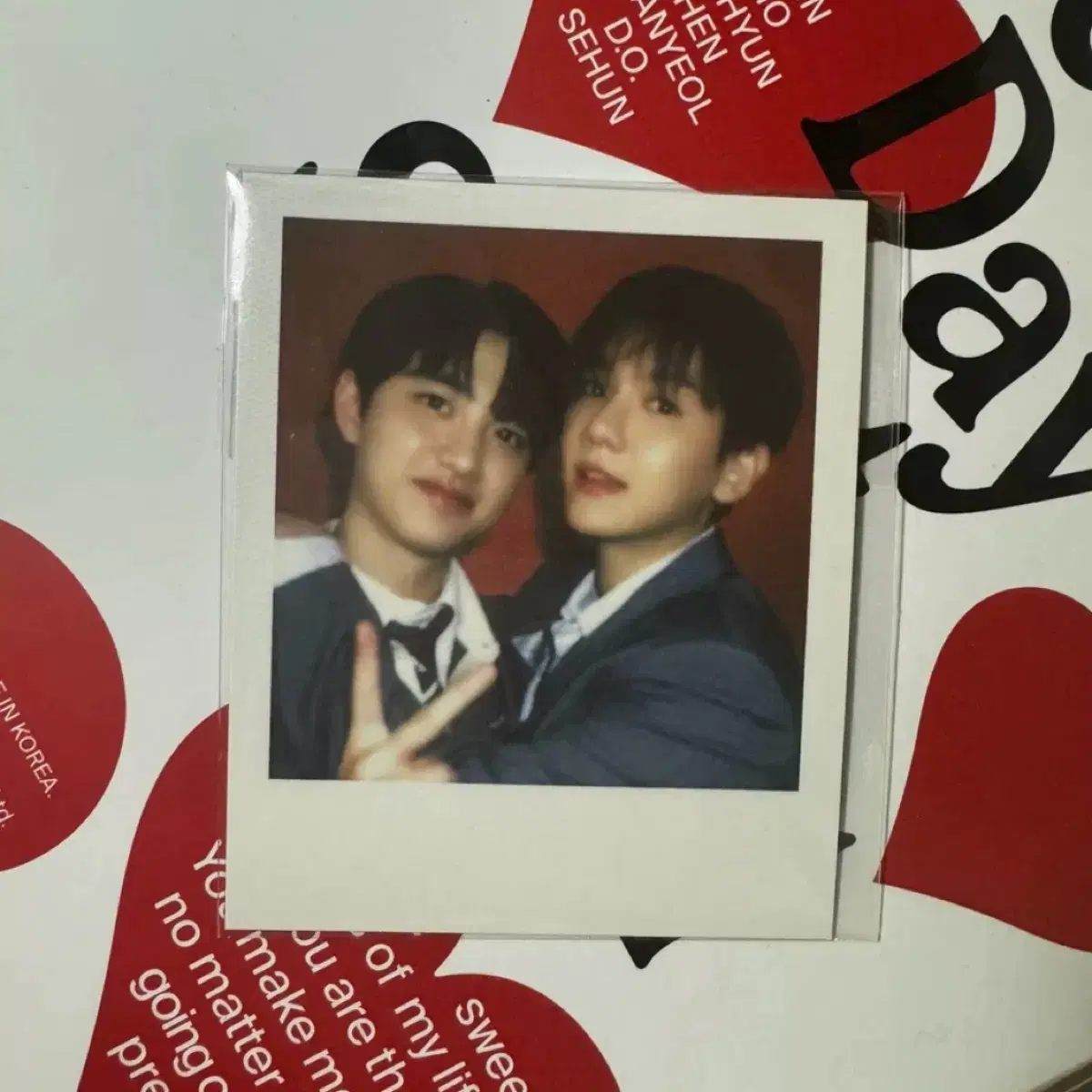 Exo 2024 seasons greetings season's greetings baekhyun d.o. polaroid