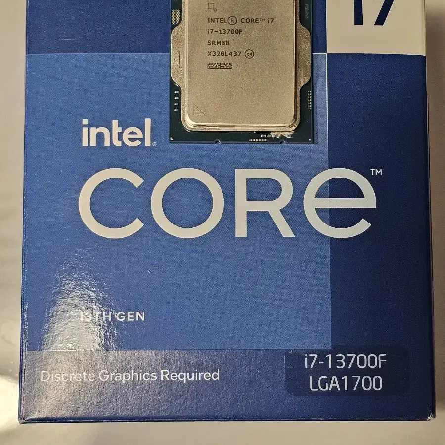 i7 13700F cpu(기본쿨러포함)