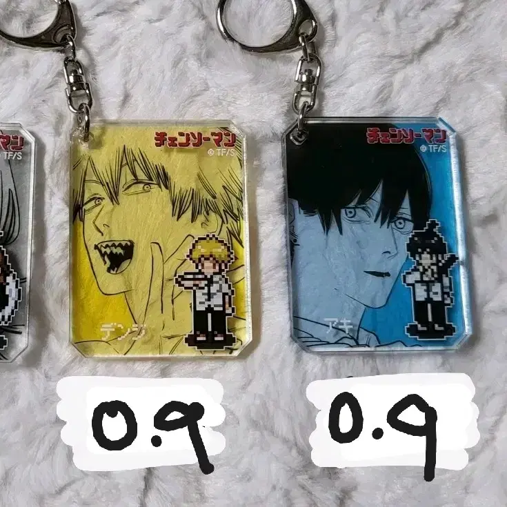 Chainsaw Man Jump Shop Original Art acrylic keyring Denji Aki Rezae Power Makima