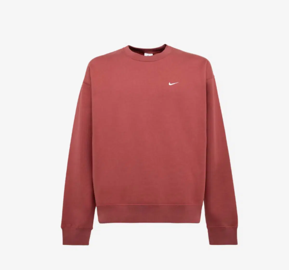 Nike Solosweats Asia Man-to-Man Sweatshirt Red XL New