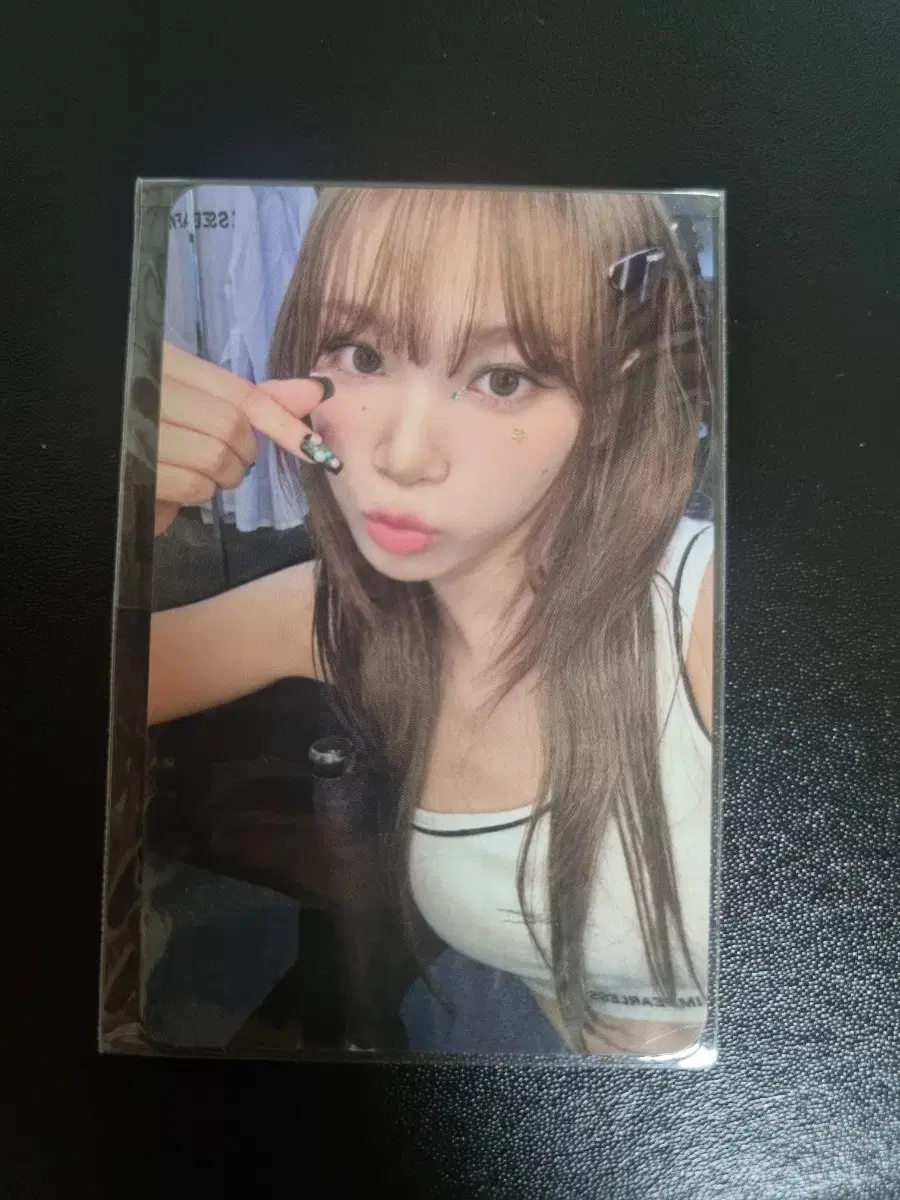 le sserafim EASY photocard YES24 Pansa pre-order benefit unreleased photocard photocard kim chaewon