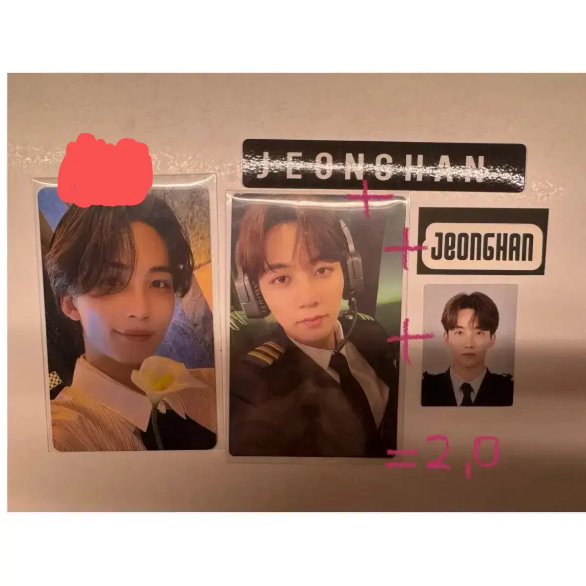 Seventeen jeonghan Tokyo Dome Airline Teen bulk sell WTS