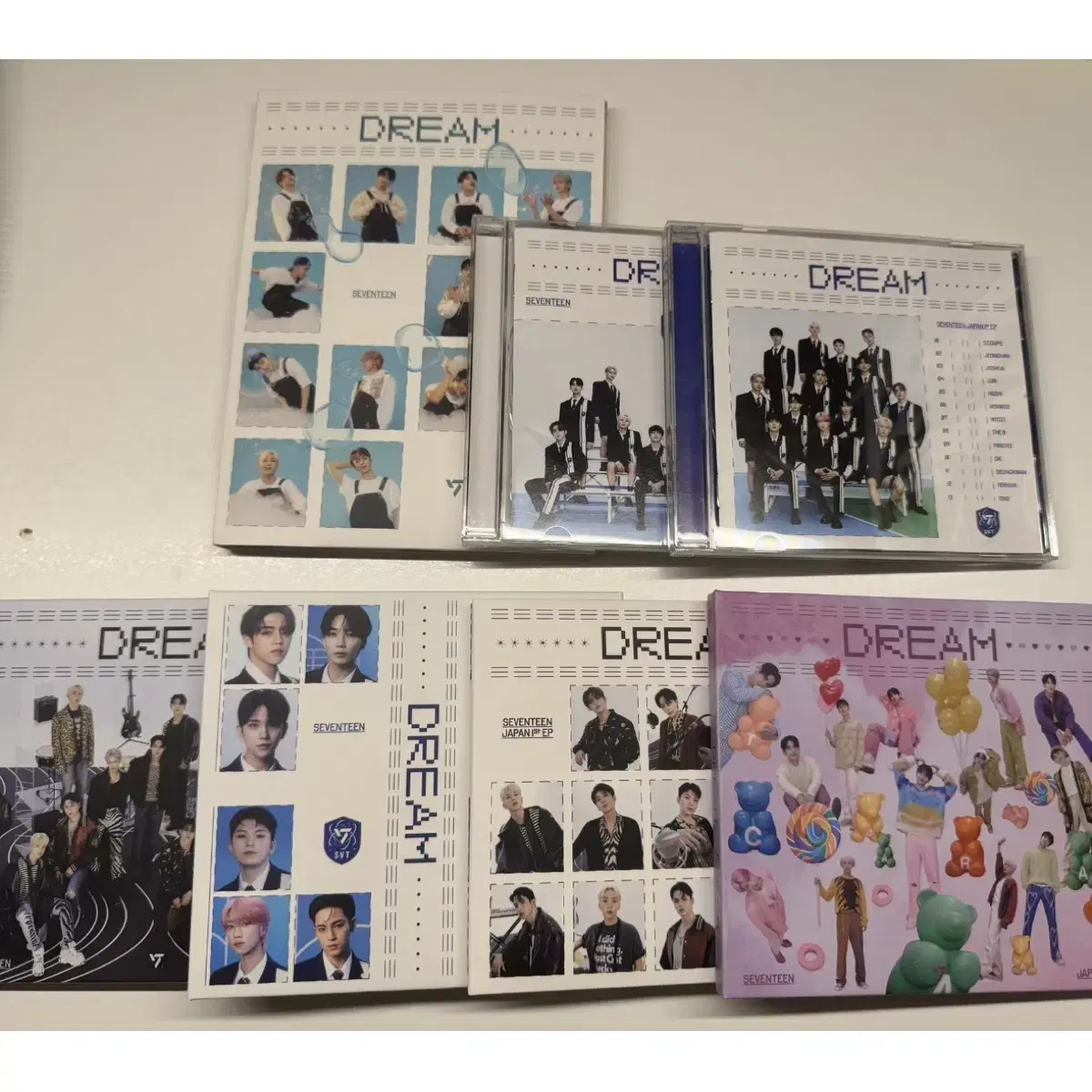 Seventeen Dream unsealed album bulk wts