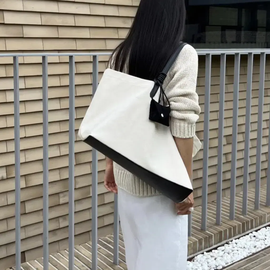 모노하 토트백 monoha Handle cotton tote bag