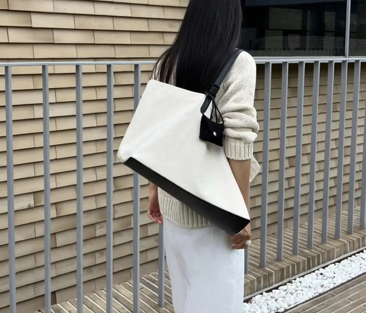 모노하 토트백 monoha Handle cotton tote bag