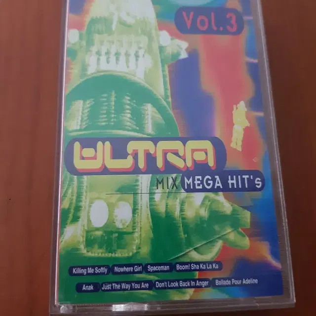 댄스뮤직 Ultra Mix Mega Hit's 1996년 카세트테이프