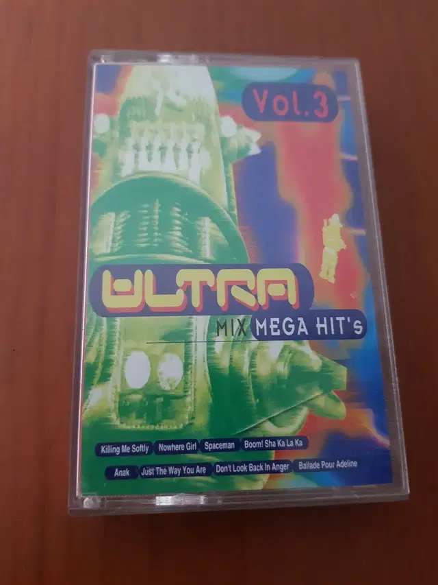 댄스뮤직 Ultra Mix Mega Hit's 1996년 카세트테이프