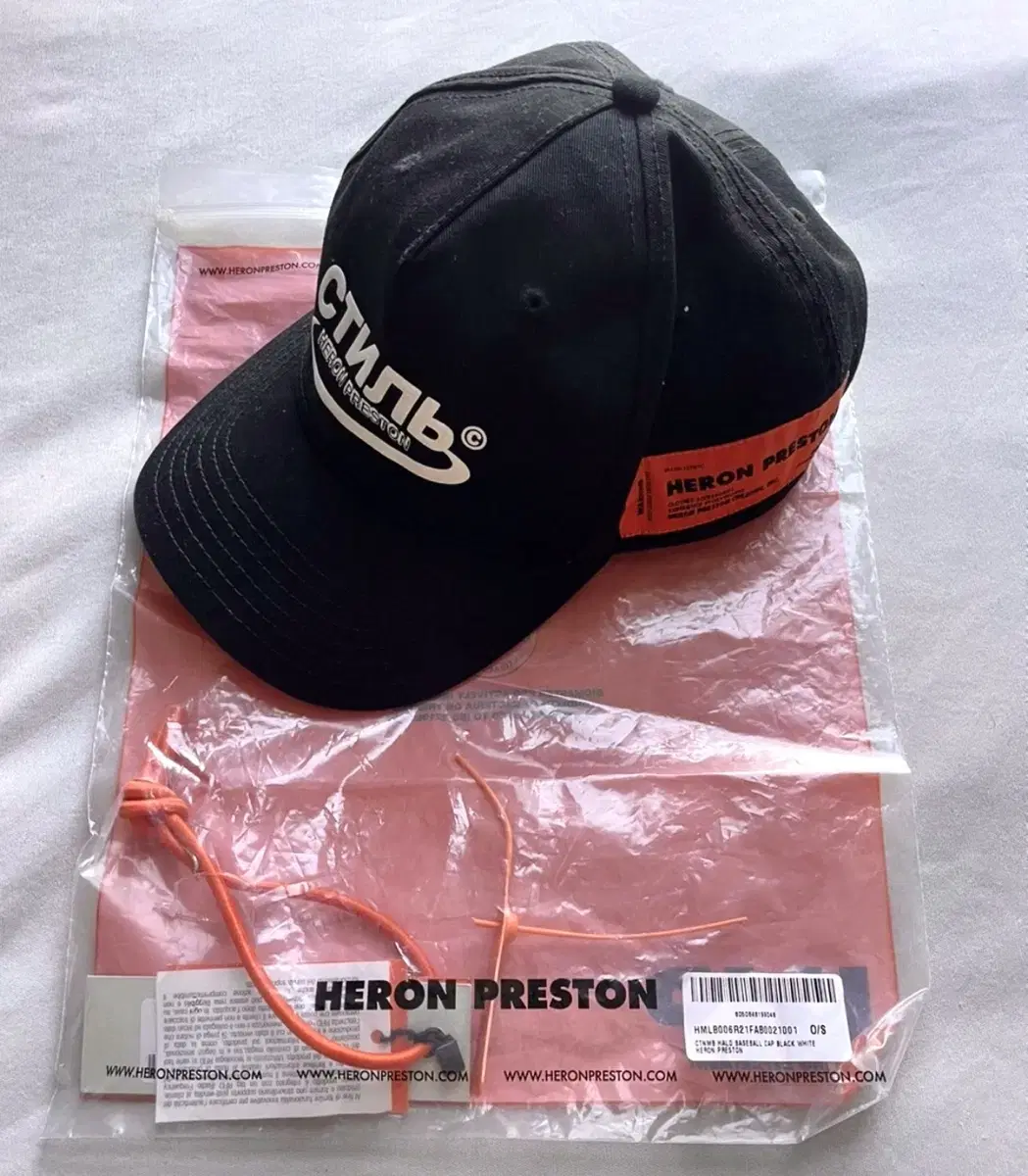 (새상품)헤론프레스톤 CTNMB 로고 캡 모자 HERON PRESTON