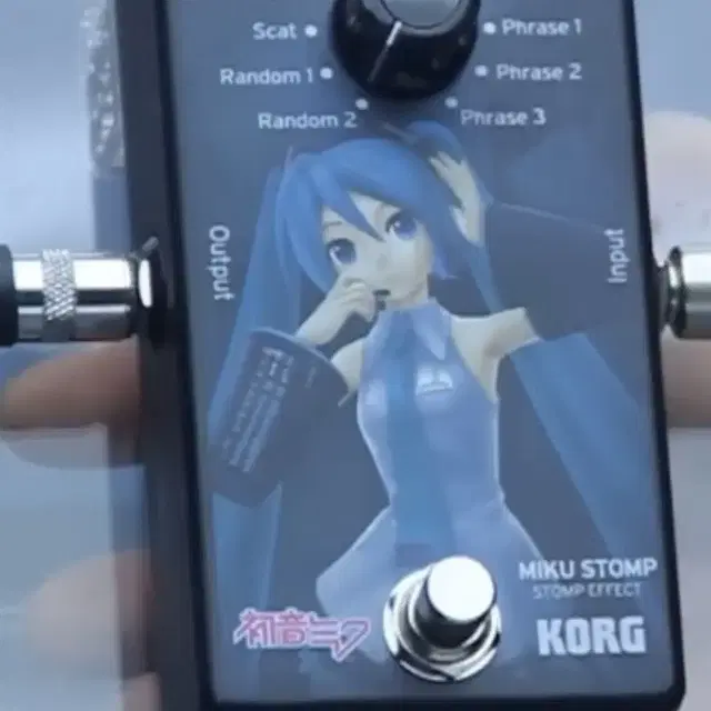 Korg miku stomp 미쿠 일렉기타 이펙터 삽니다