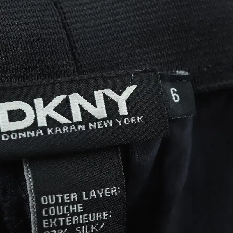 W(M) DKNY 디케이앤와이 도나카란 스커트 치마 블랙-115E